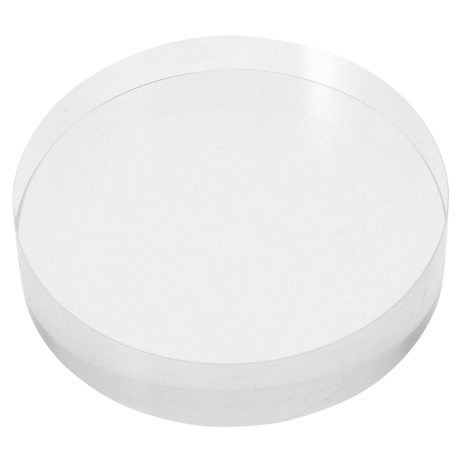 Paper Weight Crystal - Crystal Clear Round Glass Paperweight Smooth