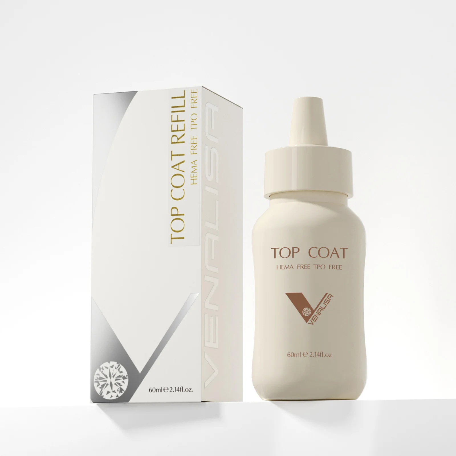 Gel Refill Pack - 30/60ml Venalisa Ultra Glossy Diamond Long