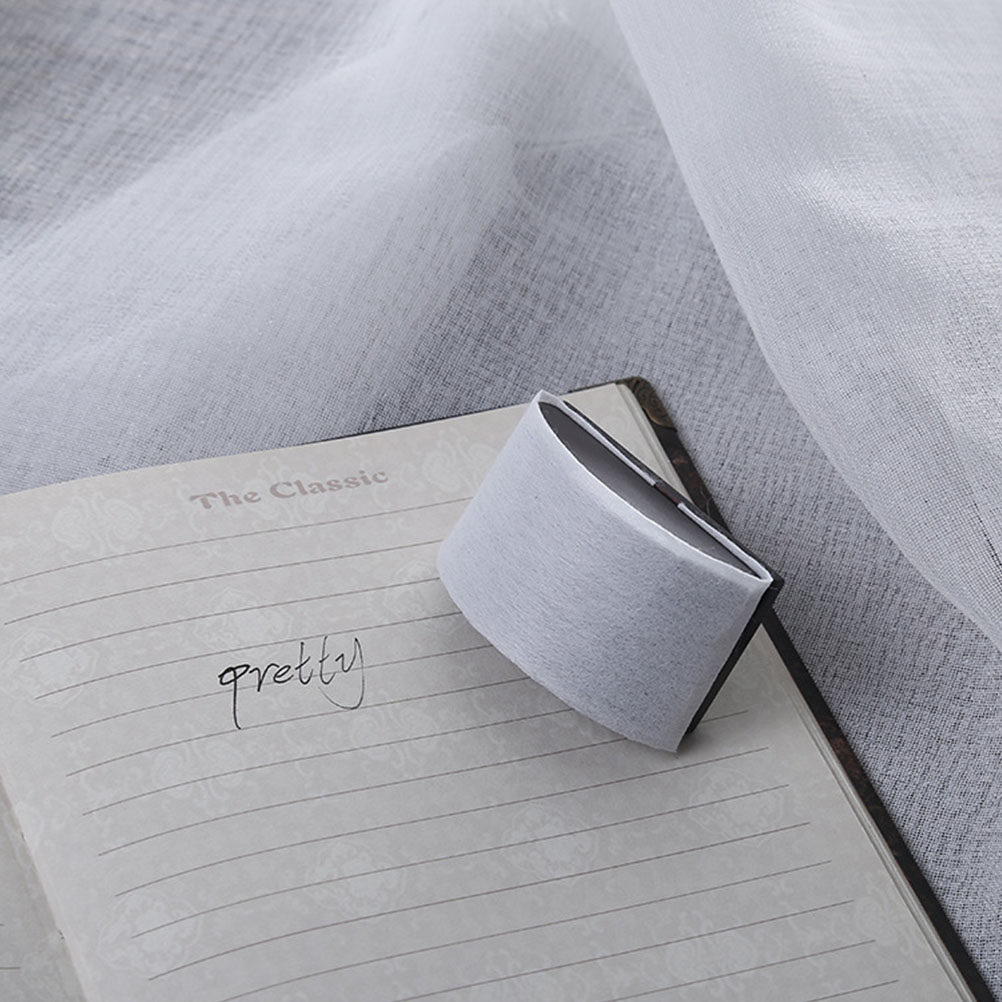 Ink Blotter Paper - 2Pcs Portable Wood Rocker Blotter Arc