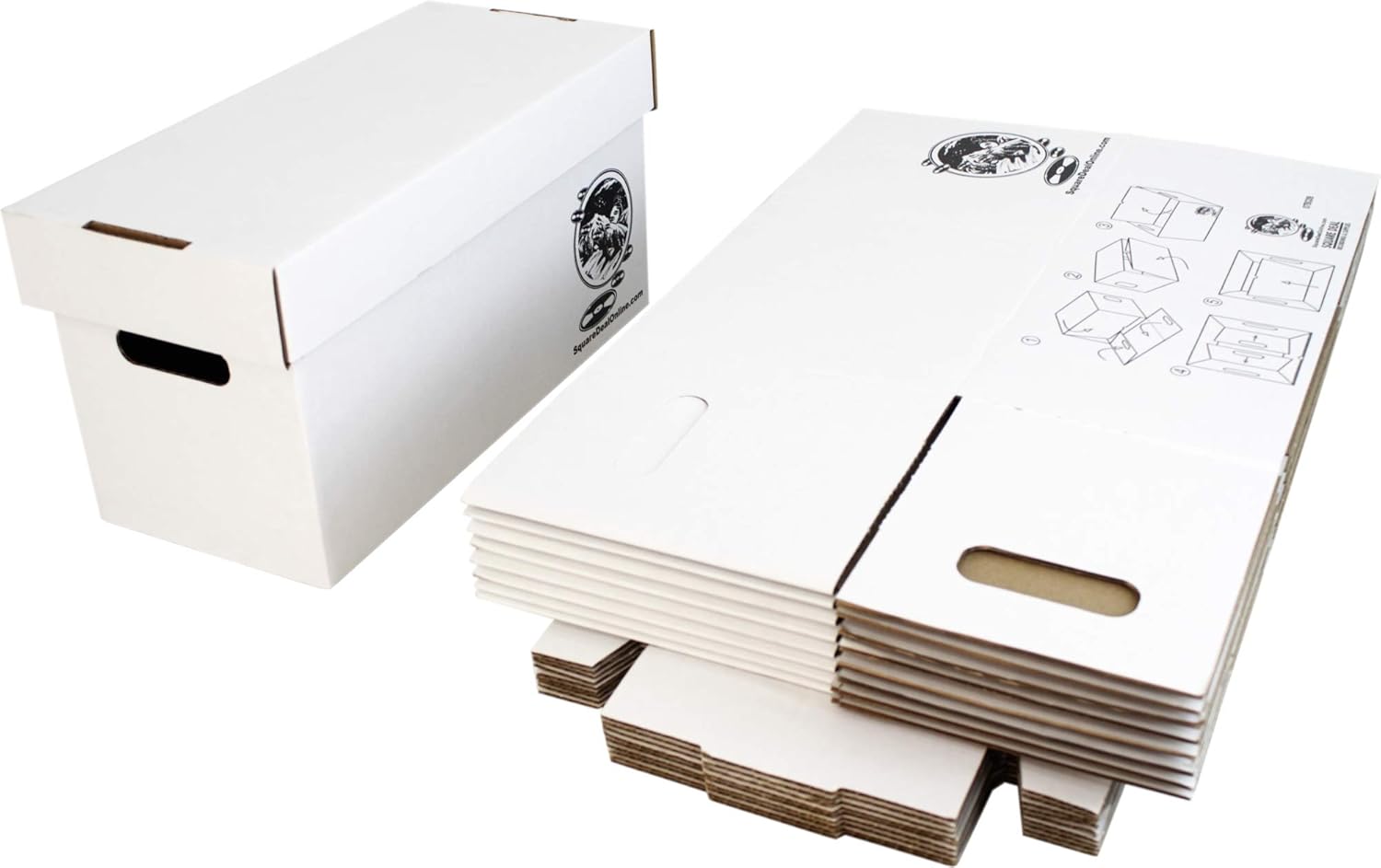 Archive Box Set - Set of 5 Vinyl Record Storage