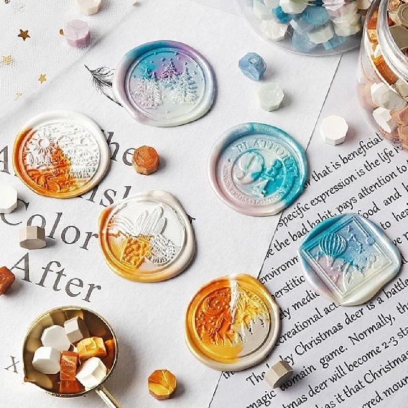 200PCS Wax Beads Wax Lacquer f – обзор и цена Wax Seal Stamp Set