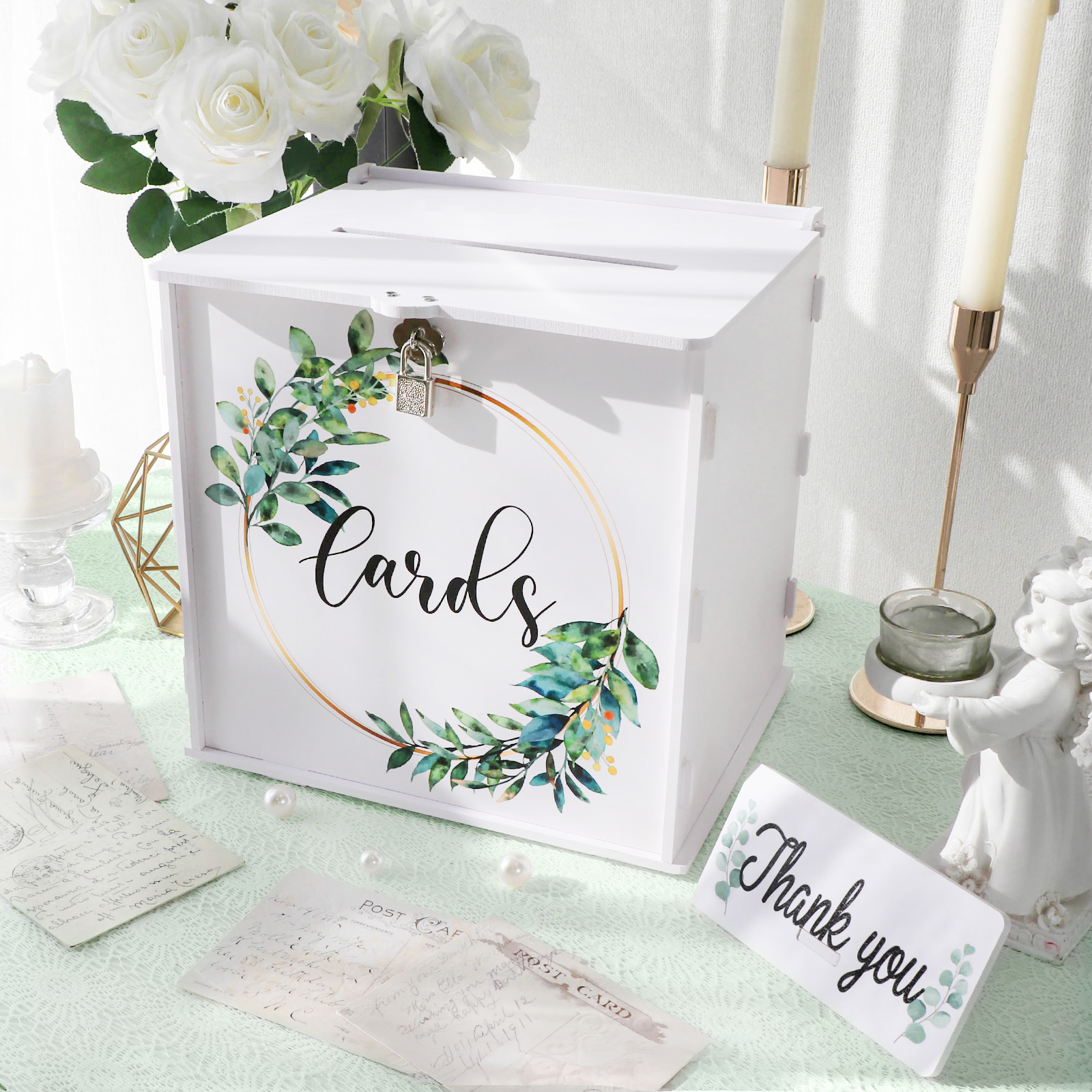 Wedding Card Box with Lock, PV – обзор и цена Card Index Box