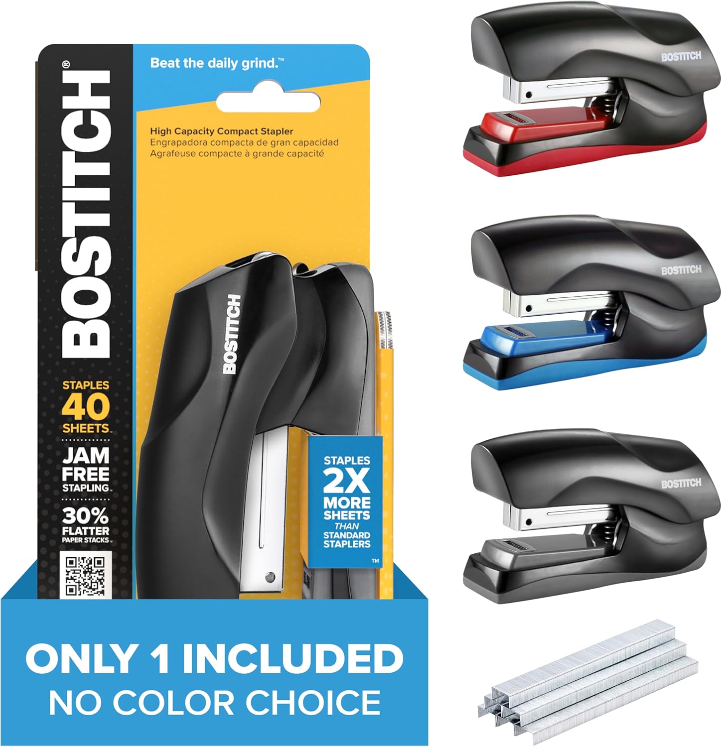 Heavy Duty Stapler, 40 Sheet C – обзор и цена Stapler Half Strip