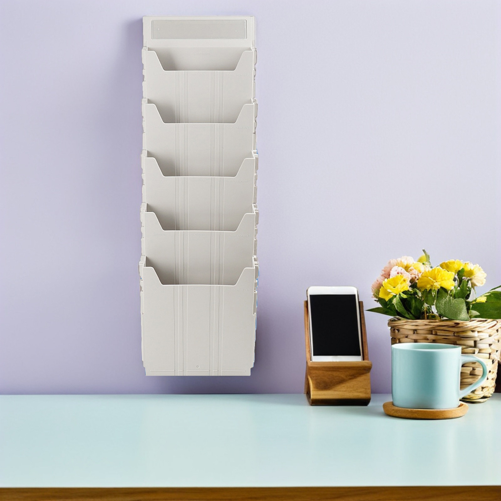 Wall Mounted File Organizer Ad – обзор и цена Magazine Holder Rack