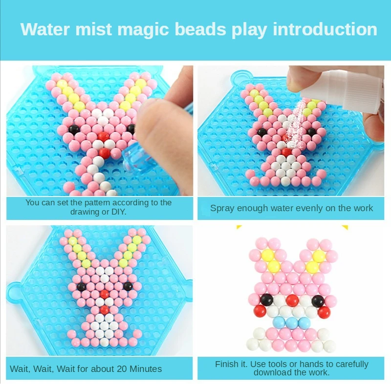 Magical Water Sticky Beads Toy – обзор и цена Paper Weight Crystal