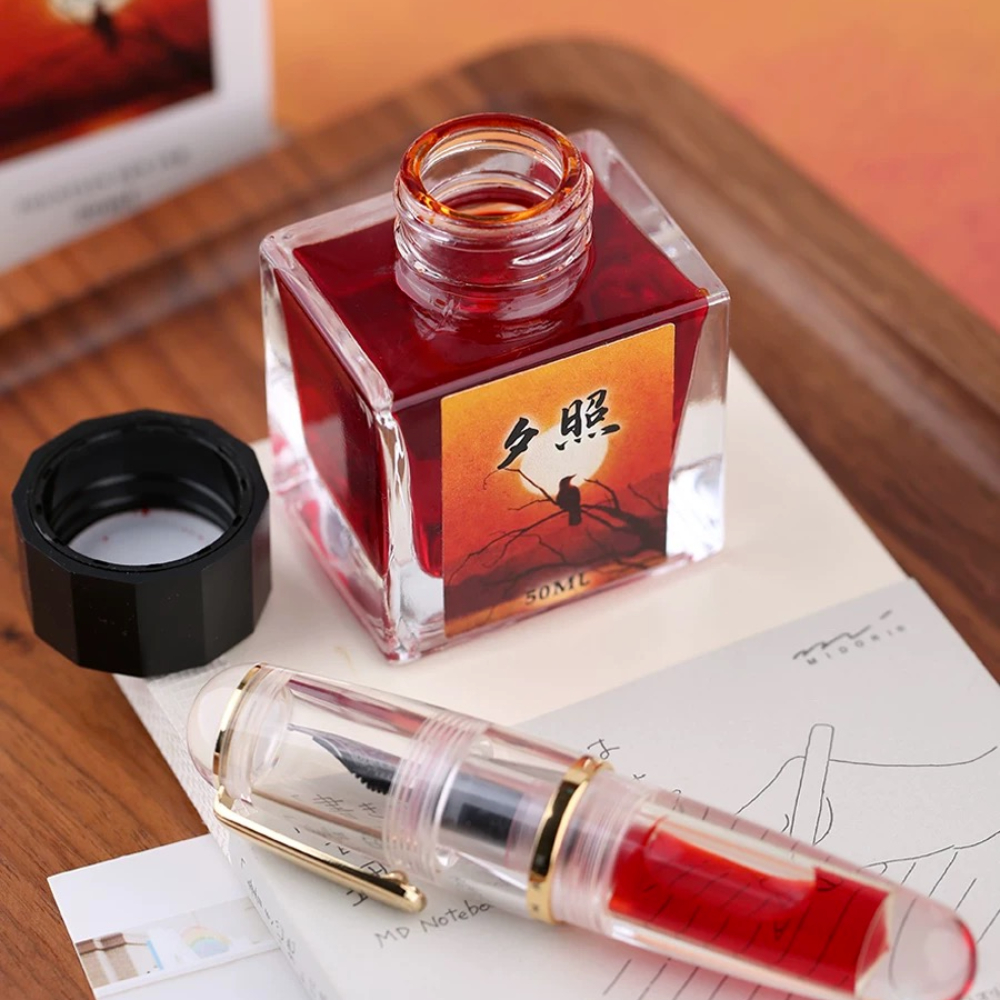 MAJOHN 50ml Fountain Pen Ink V – обзор и цена Fountain Pen Bottled Ink