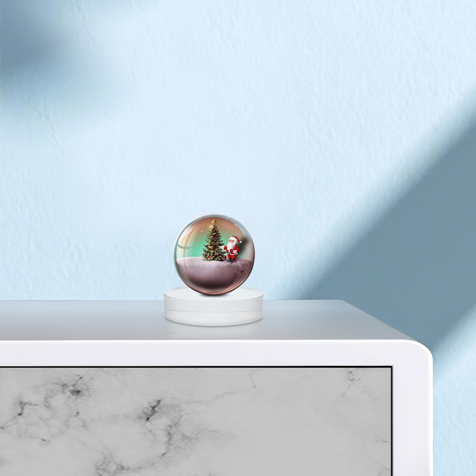 Crystal Clear Round Glass Pape – обзор и цена Paper Weight Crystal