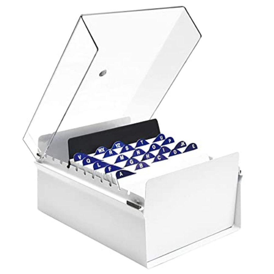 5 X 8 Card File Holder Organiz – обзор и цена Card Index Box