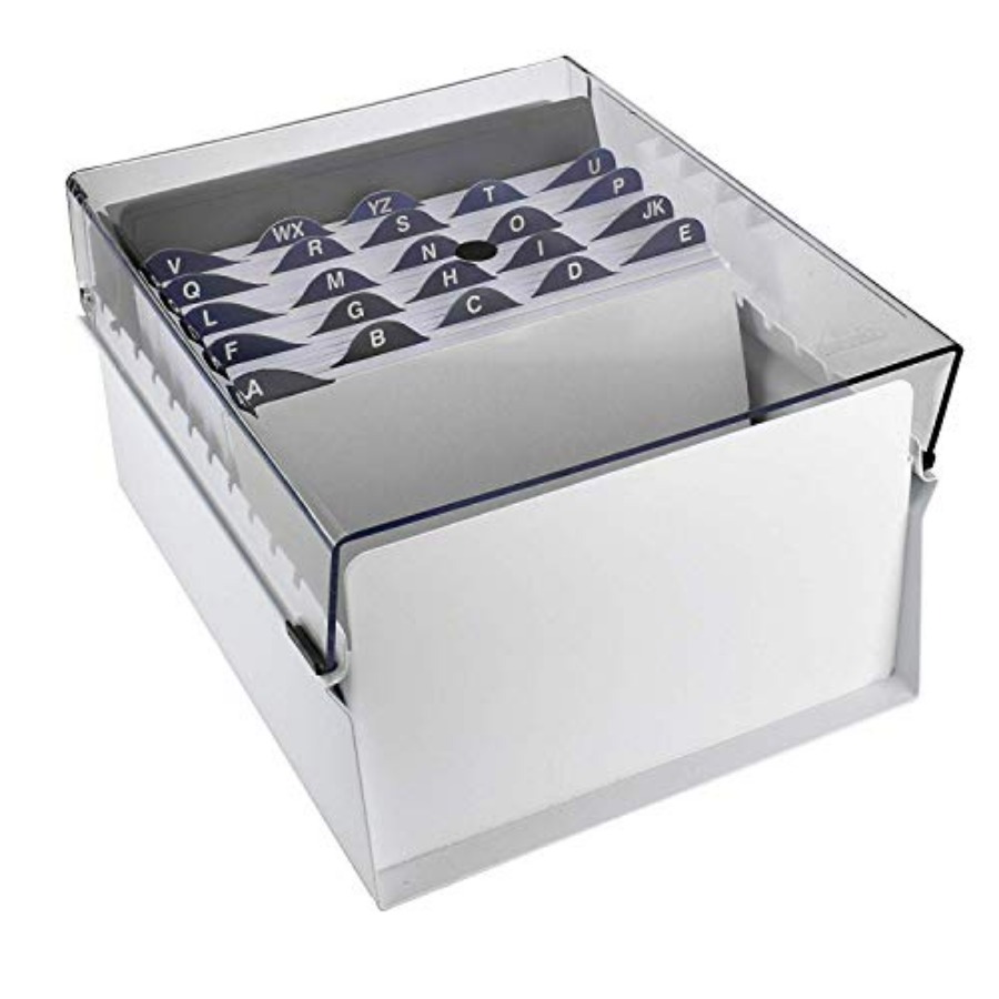 5 X 8 Card File Holder Organiz – обзор и цена Card Index Box