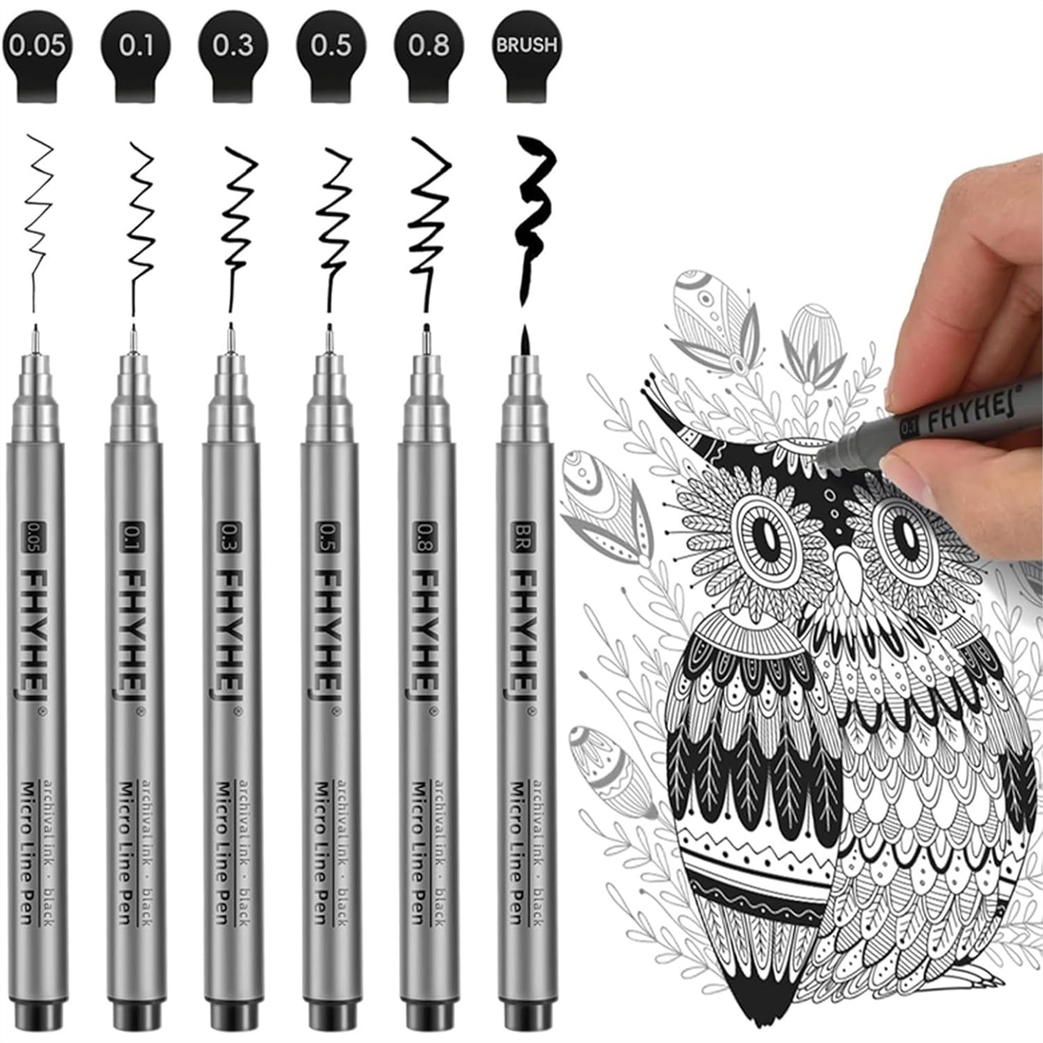 Micro Fineliner Drawing Art Pe – обзор и цена Archive Box Set