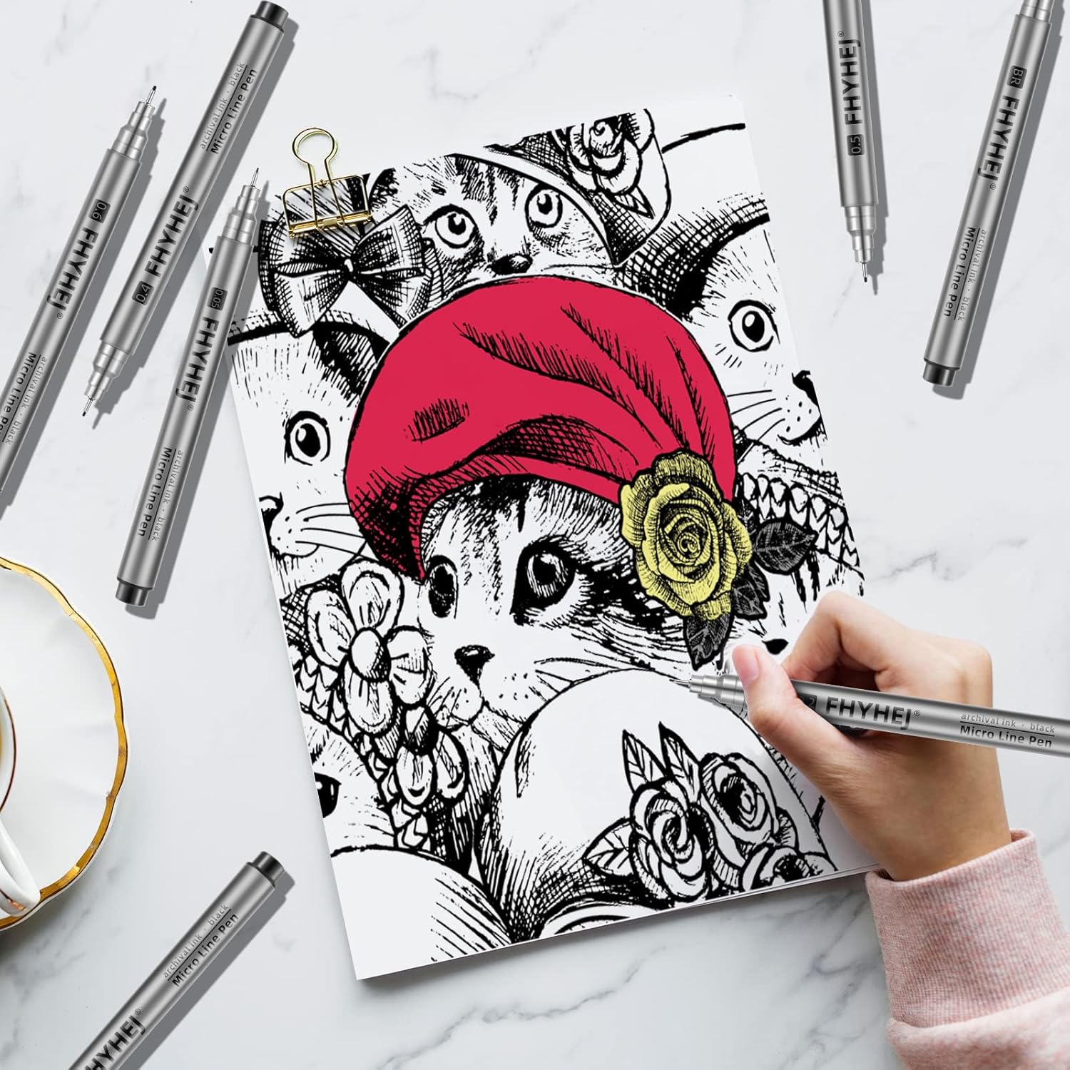 Micro Fineliner Drawing Art Pe – обзор и цена Archive Box Set