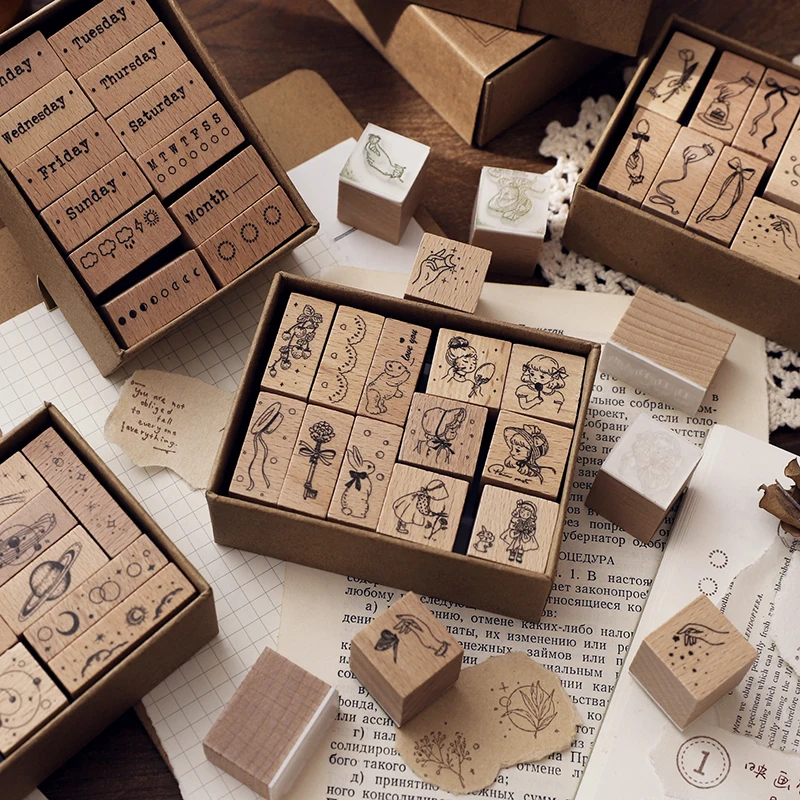 Jenny Chinese Character Number – обзор и цена Rubber Date Stamp