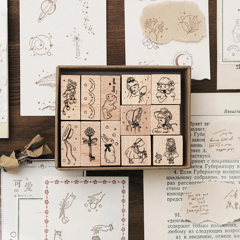 Jenny Chinese Character Number – обзор и цена Rubber Date Stamp