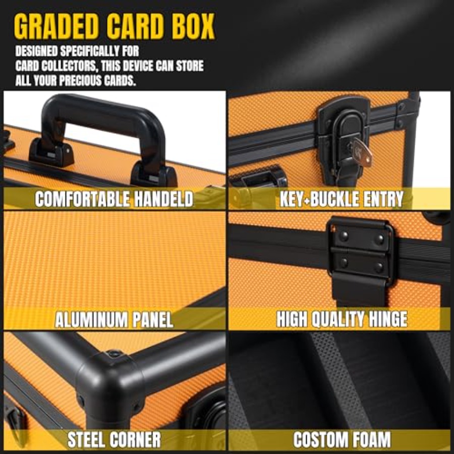 Graded Card Storage Box Alumin – обзор и цена Card Index Box