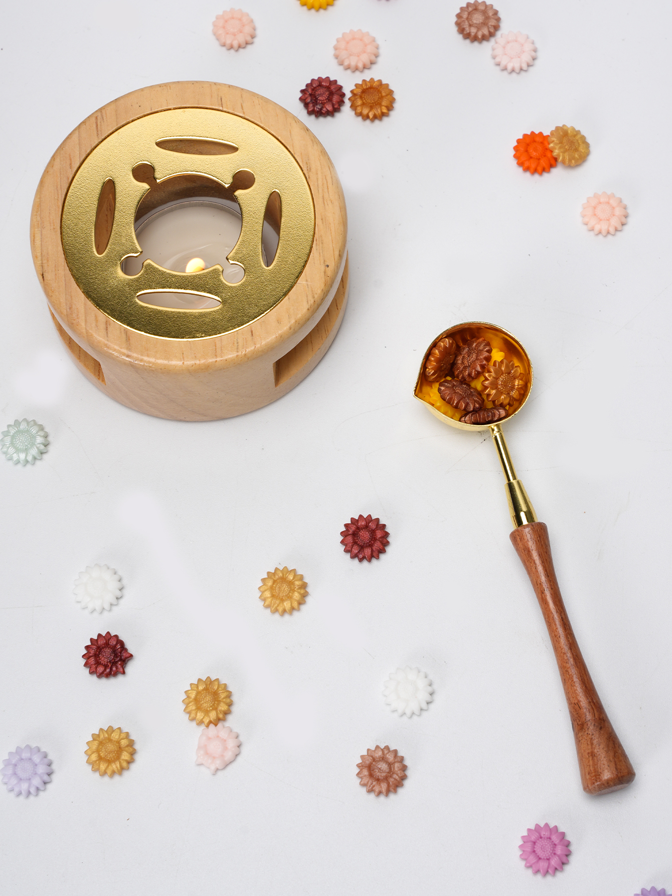 1set Wax Seal Set Wood Wax Mel – обзор и цена Wax Seal Stamp Set