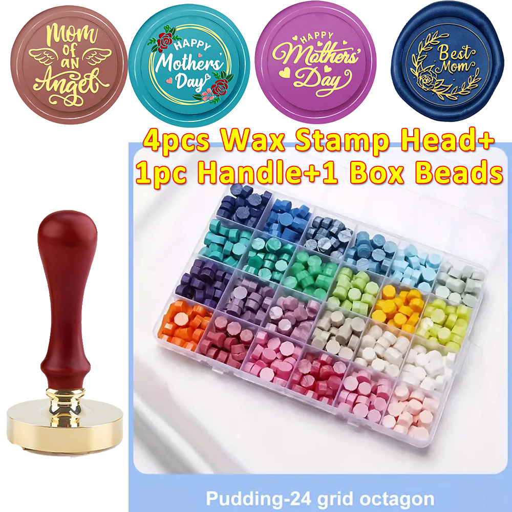 Mother's Day Wax Seal Stamp Se – обзор и цена Wax Seal Stamp Set