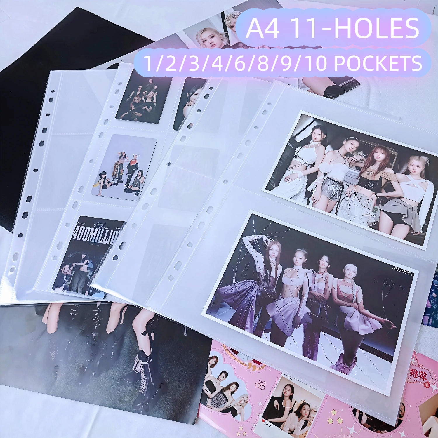 11-Hole A4 Clear Photo Album C – обзор и цена Binder A4 Lever