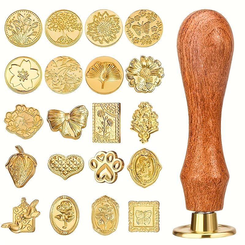 21pc wax stamp set with variou – обзор и цена Wax Seal Stamp Set