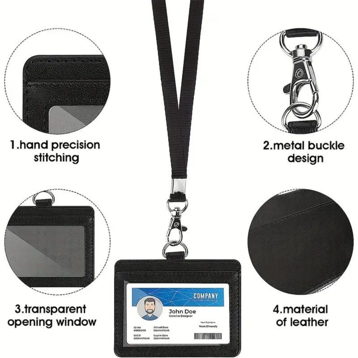 1 pc Horizontal ID badge holde – обзор и цена Index Card Holder