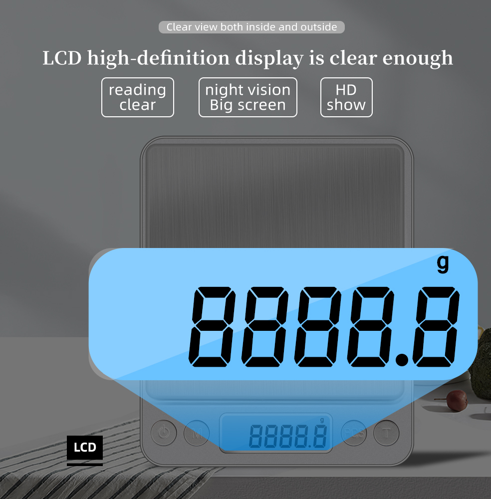 3000g 0.1g Electronic Scale LC – обзор и цена Tape Dispenser Weighted