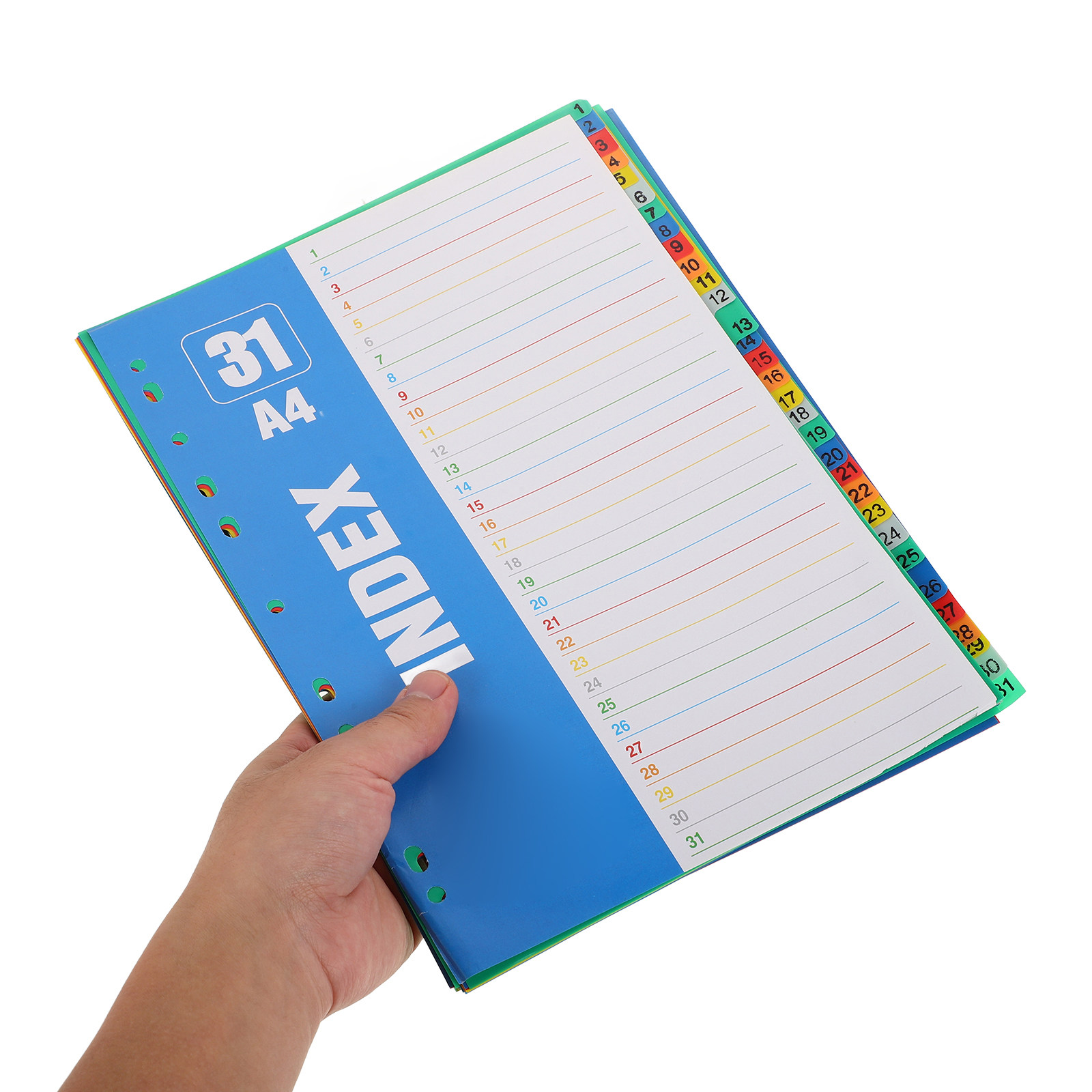 1Set Dividers A4 11-Hole Binde – обзор и цена Tab Divider A4