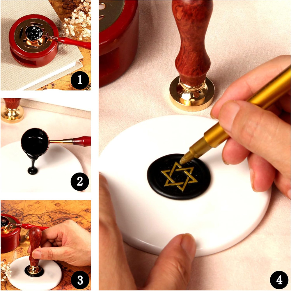 Customized Logo Wax Seal Stamp – обзор и цена Wax Seal Stamp Set