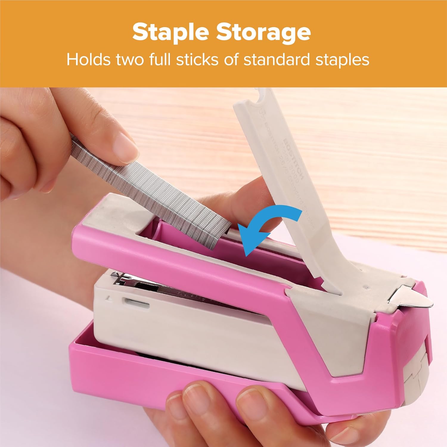 Spring-Powered Compact Stapler – обзор и цена Stapler Half Strip