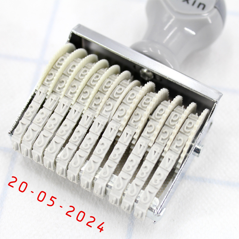 Portable 8/10 Digits Number St – обзор и цена Rubber Date Stamp