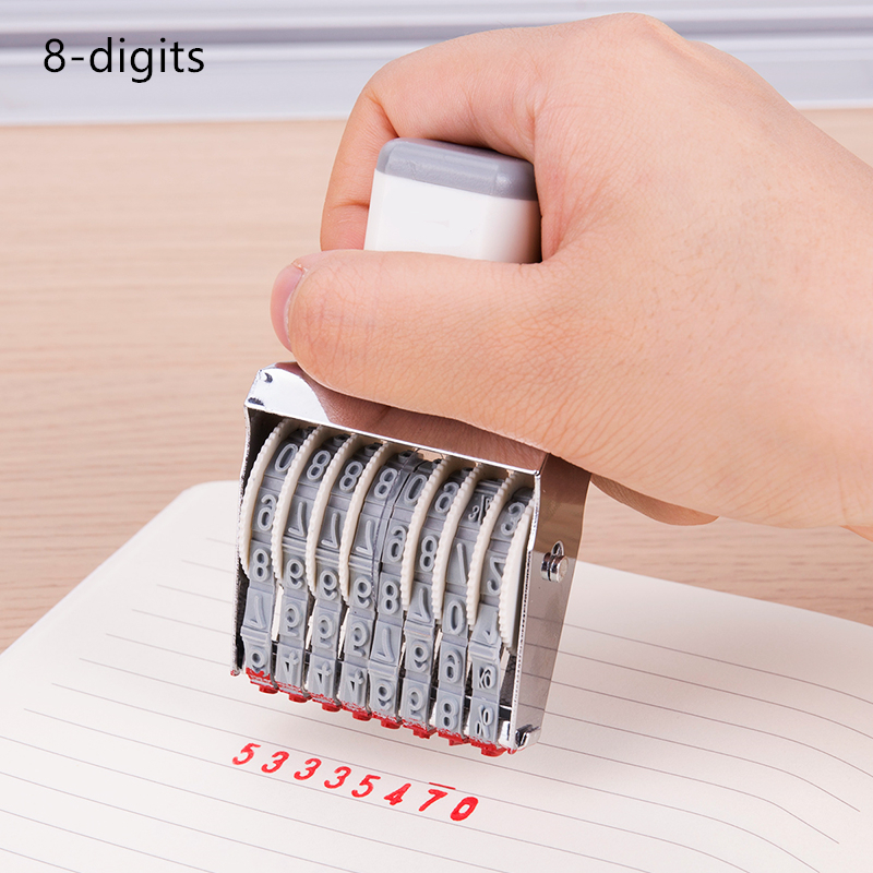 Portable 8/10 Digits Number St – обзор и цена Rubber Date Stamp
