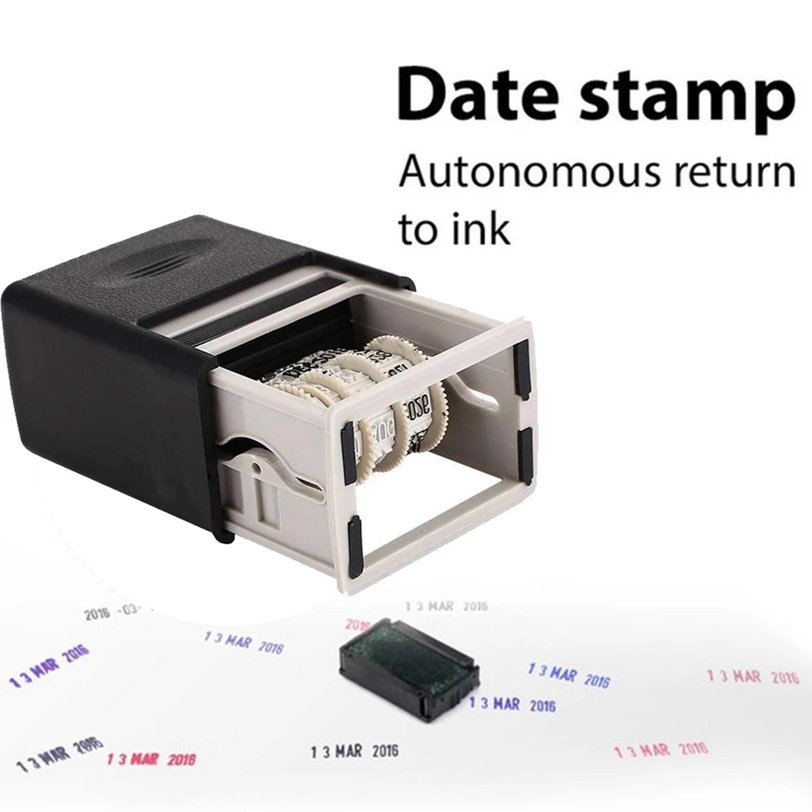 Adjustable Date Stamp Self Ink – обзор и цена Rubber Date Stamp