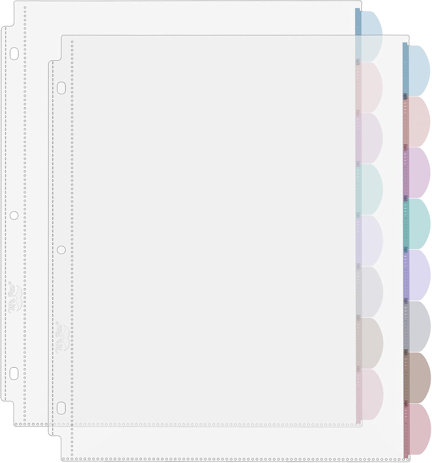 A4 Clear Sheet Protectors with – обзор и цена Tab Divider A4