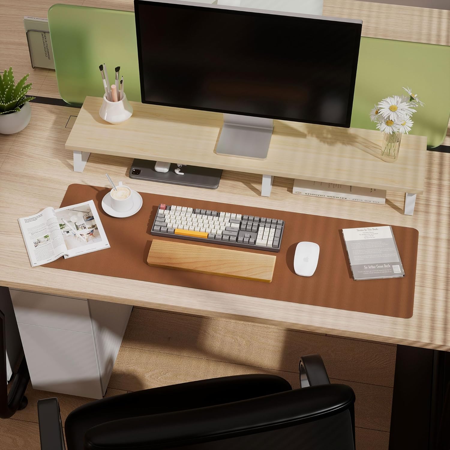 Large Leather Desk Pad Protect – обзор и цена Leather Desk Pad