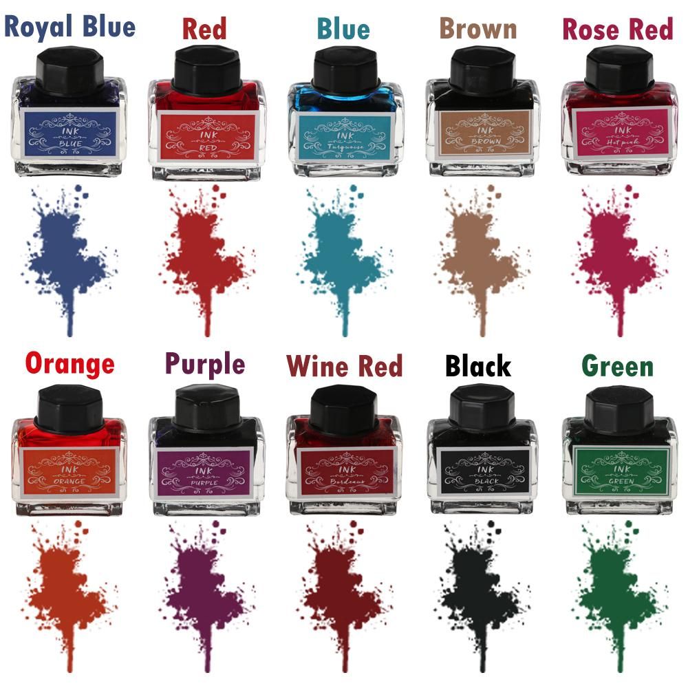 Carbon-free Ink For Fountain P – обзор и цена Fountain Pen Bottled Ink