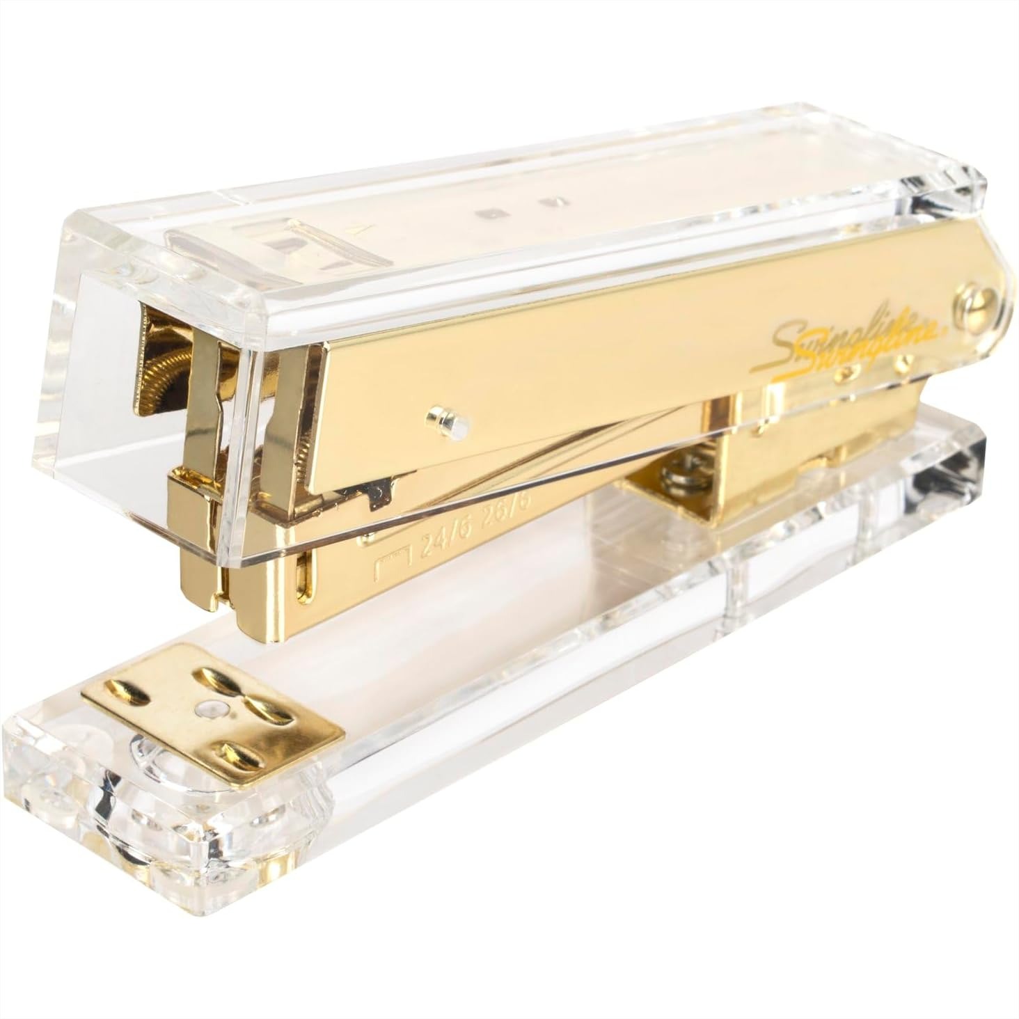 Clear Acrylic Gold Stapler, 20 – обзор и цена Stapler Half Strip