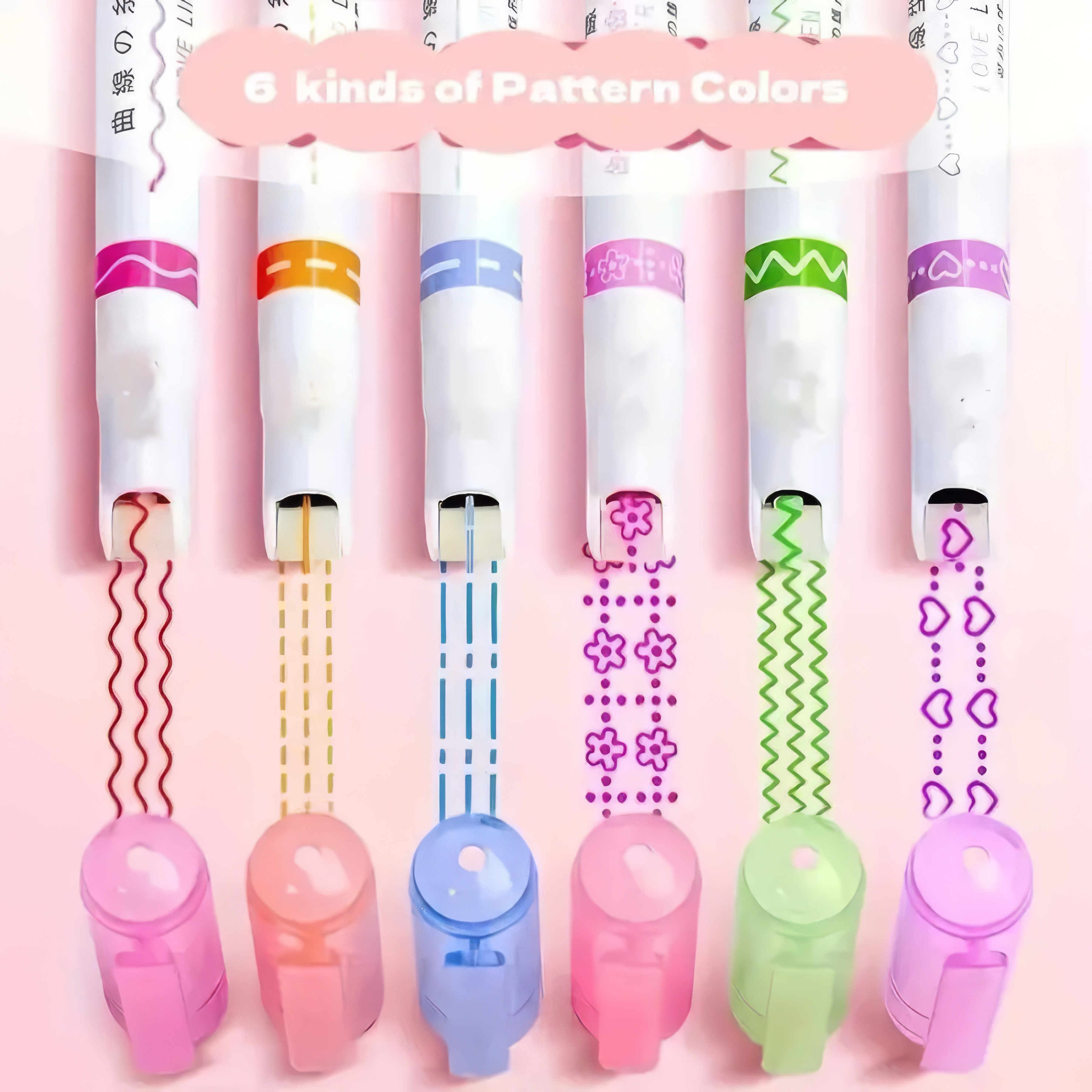Professional 6-Colors Art Outl – обзор и цена Correction Pen Fine