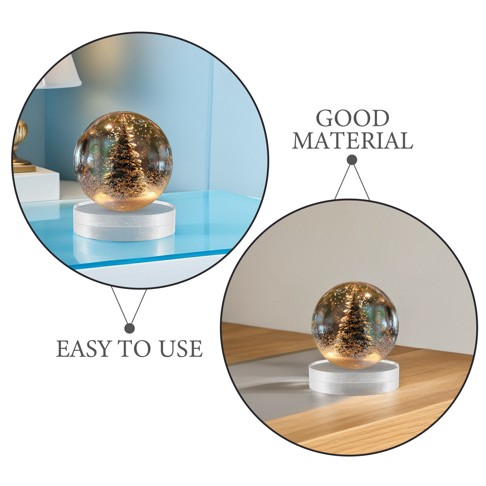 2Pcs Crystal Round Paperweight – обзор и цена Paper Weight Crystal