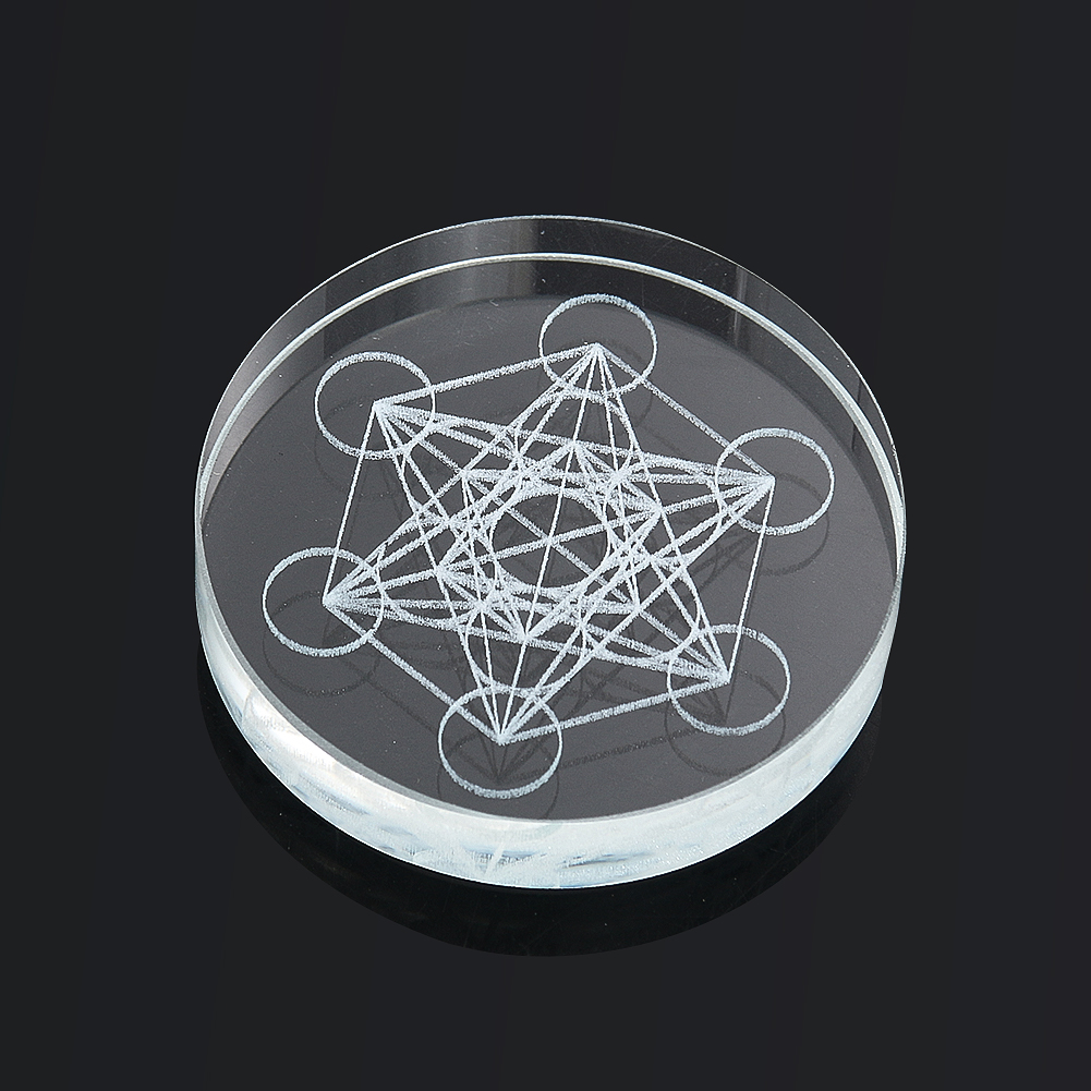 Metatron Cube Crystal Display  – обзор и цена Paper Weight Crystal