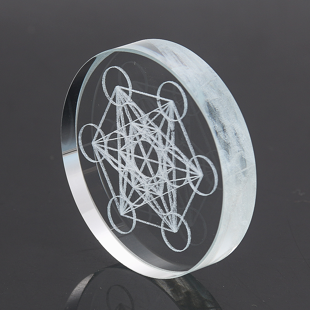 Metatron Cube Crystal Display  – обзор и цена Paper Weight Crystal