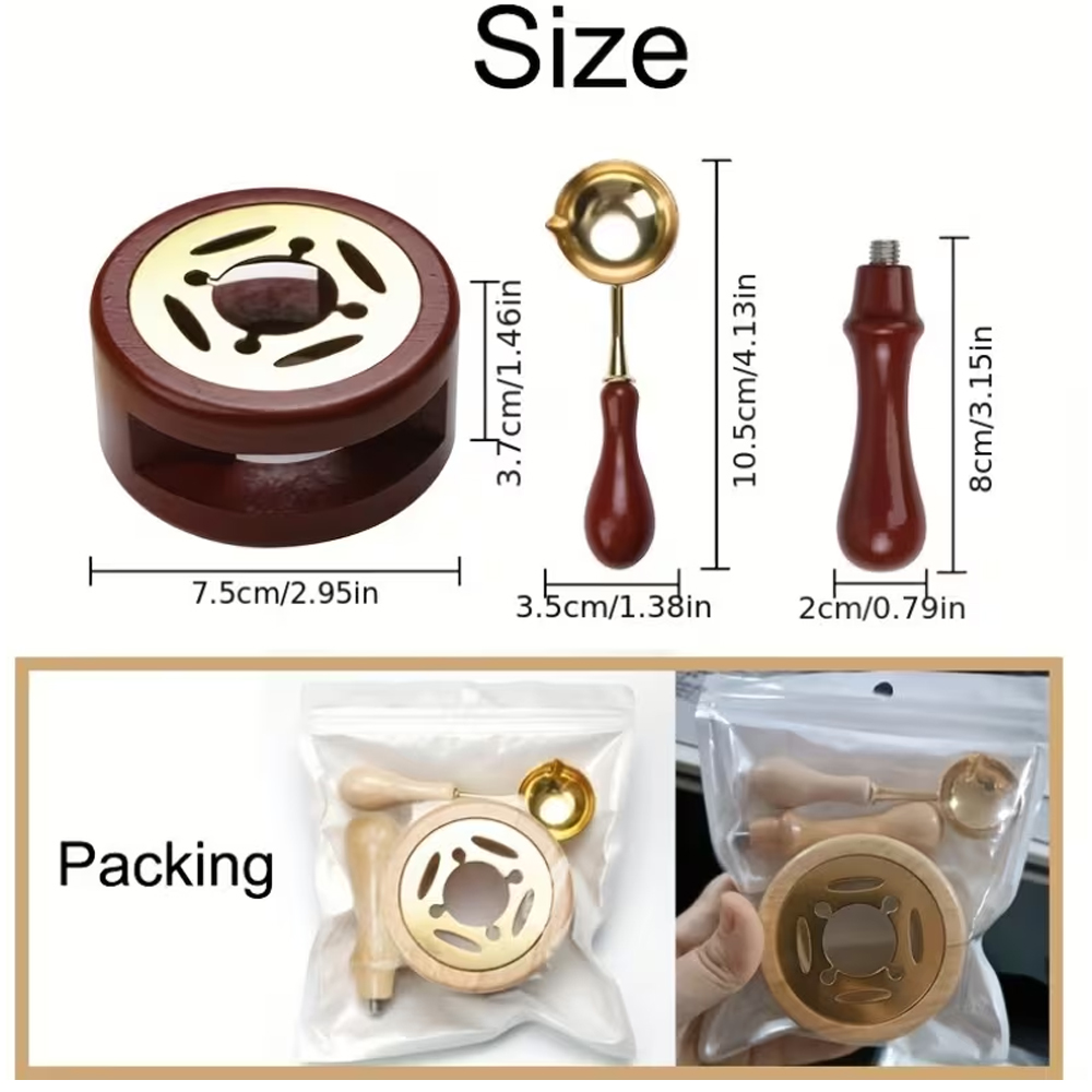 Personalized Wax Seal Stamp Ki – обзор и цена Wax Seal Stamp Set