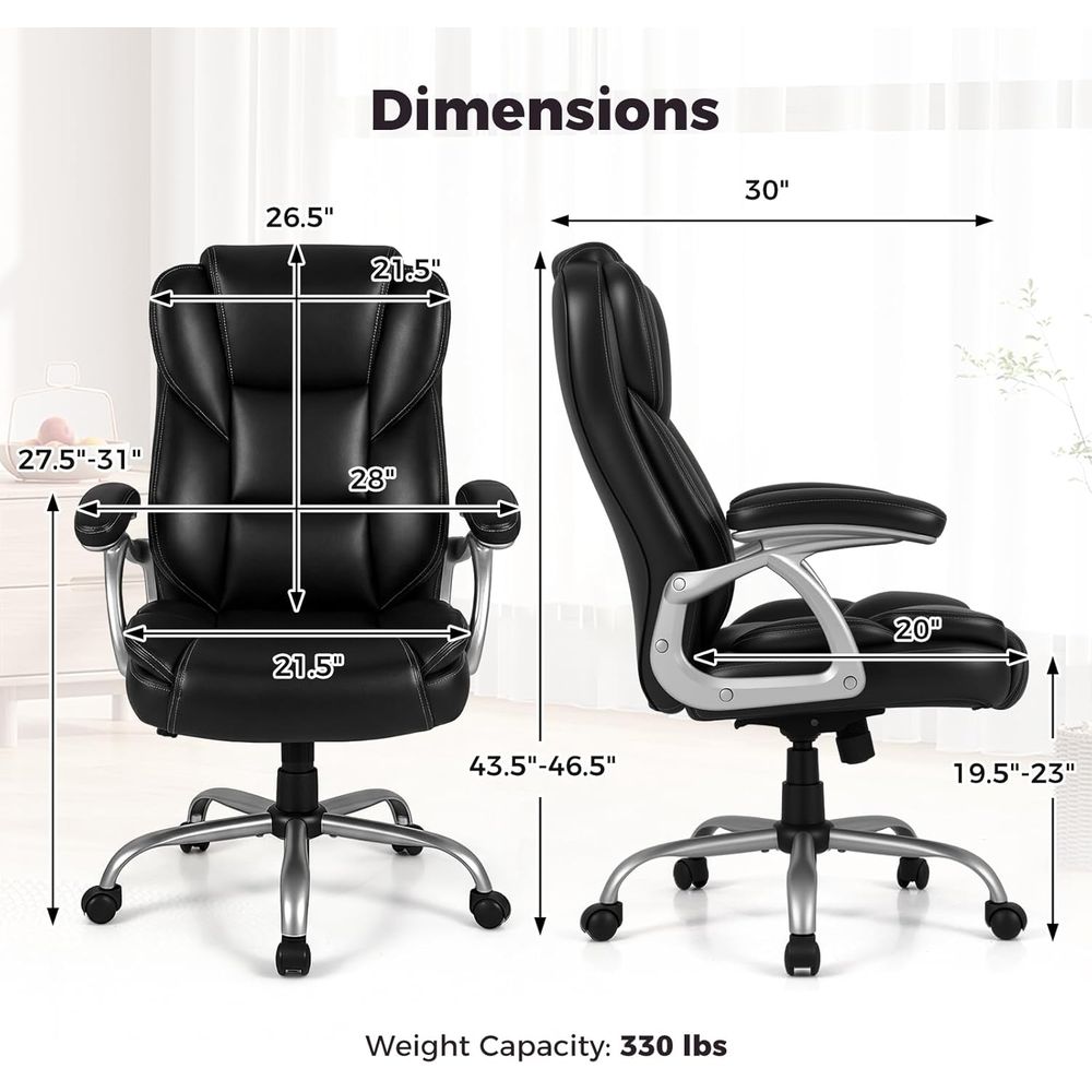 High Back Leather Ergonomic Sw – обзор и цена Leather Desk Pad