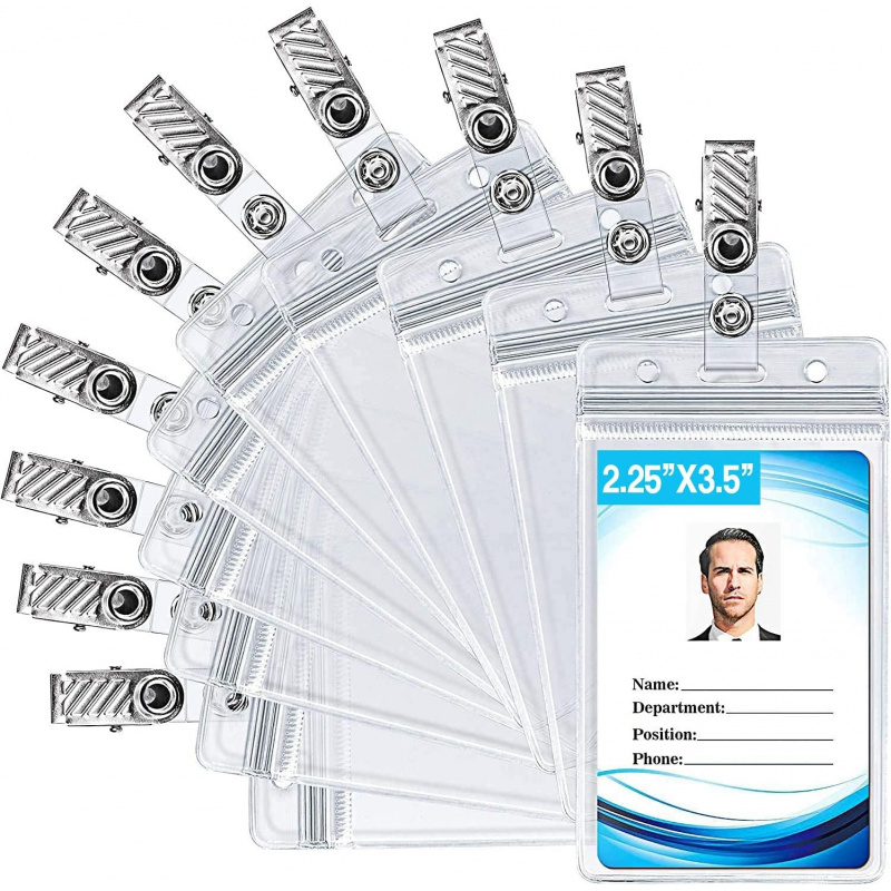 ID card holder with metal badg – обзор и цена Index Card Holder
