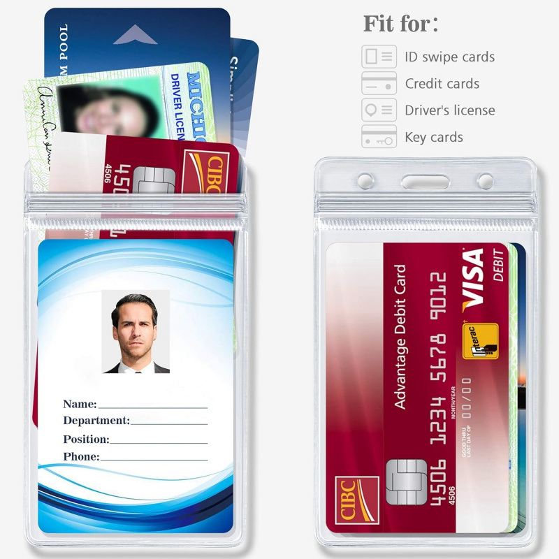 ID card holder with metal badg – обзор и цена Index Card Holder