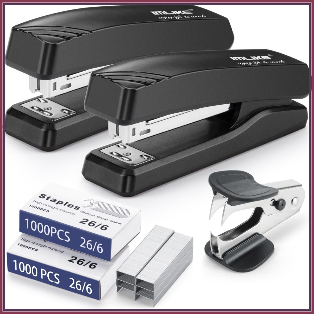 Half Strip Desk Stapler 2-Pack – обзор и цена Stapler Half Strip