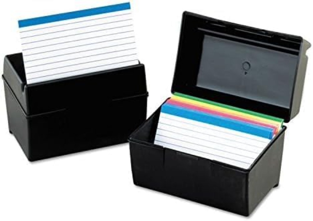 Plastic Index Card Box, 4x6 In – обзор и цена Card Index Box
