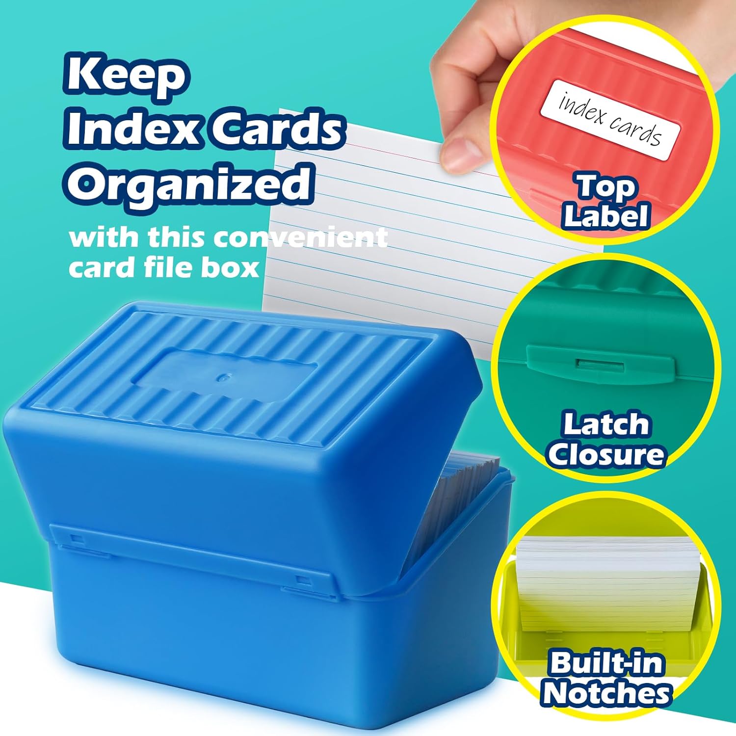 4-Pack 3x5 Index Card Holder B – обзор и цена Card Index Box