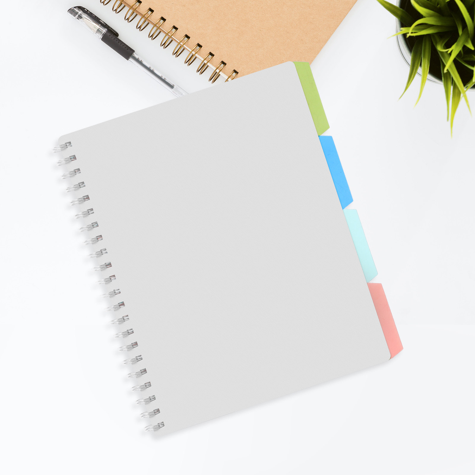 4Pcs Plastic Index Dividers fo – обзор и цена Tab Divider A4