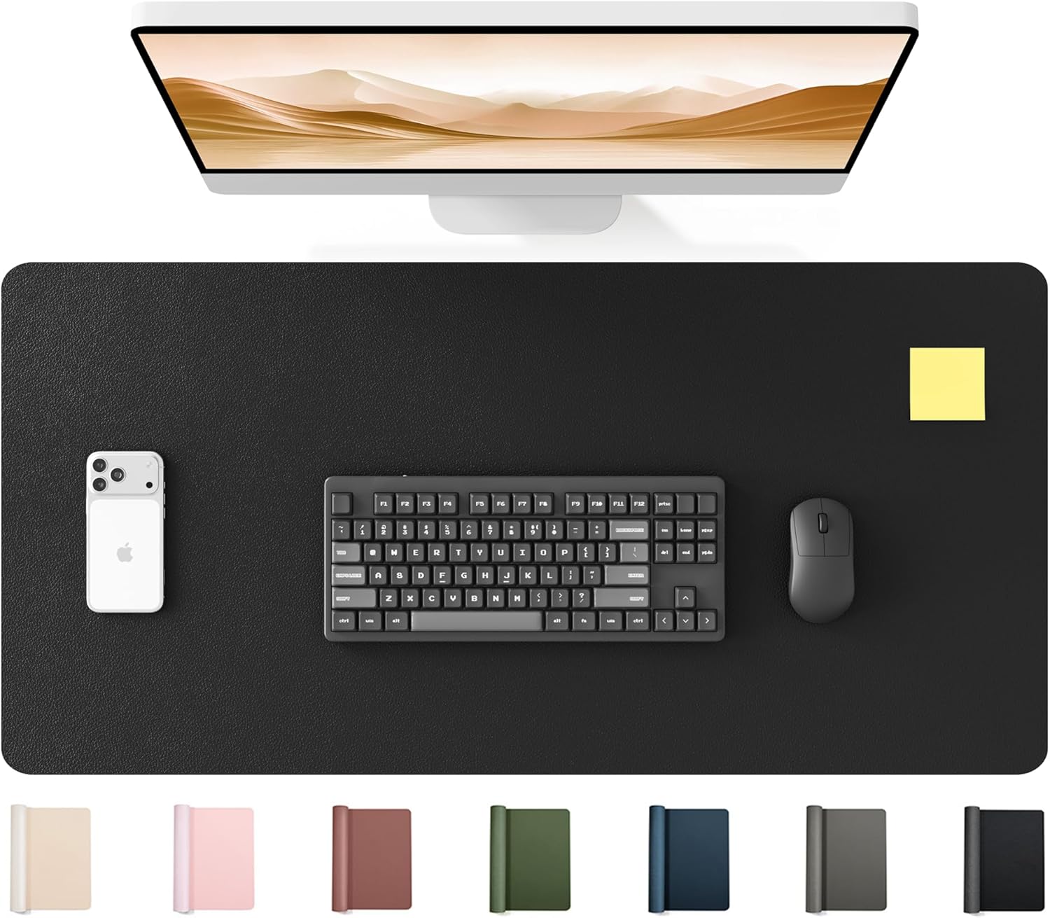 Large PU Leather Desk Mat 35.4 – обзор и цена Leather Desk Pad