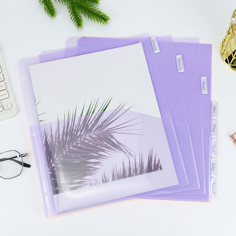 2Sets Binder Pocket Dividers A – обзор и цена Tab Divider A4