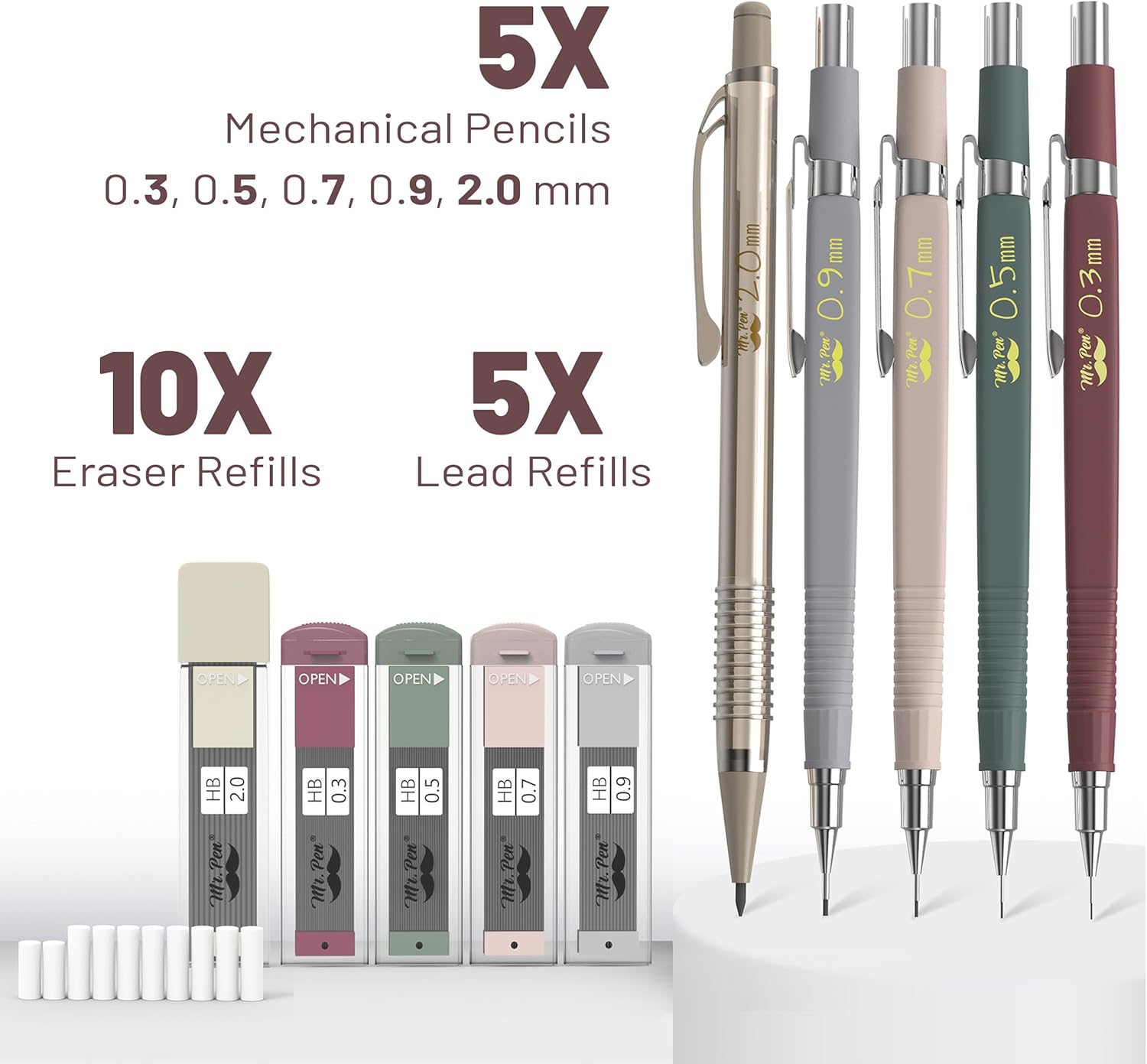 Vintage Mechanical Pencil Set  – обзор и цена Mechanical Pencil 0.3