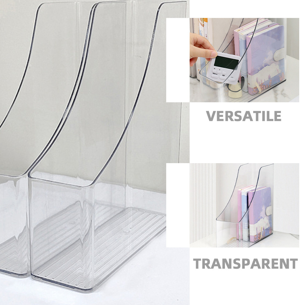 2Pcs Transparent File Organize – обзор и цена Magazine Holder Rack